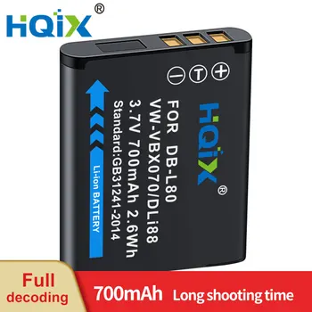 HQIX для Sanyo DMX-CG10 CG11 GH1 CG100 CG110 VPC-CG10 CA102 CG21 GH3 X1200 X1420 PD1 X1220 GH2 CS1 Камера DB-L80 Зарядное Устройство Батарея