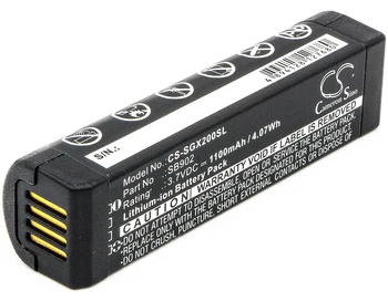 Аккумулятор SB902 емкостью 1100 мАч для цифровых беспроводных систем SHURE GLX-D, GLXD1, GLXD2