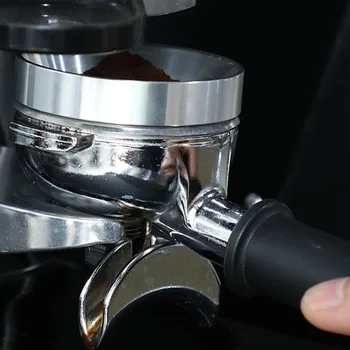 Алюминиевое дозирующее кольцо 58 мм / 53 мм / 51 мм Фильтр для заварки Чаша Корзина для кофейного порошка Ложка Инструмент для вскрытия Portafilter Посуда для кофе