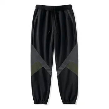 Большой размер 13XL 12XL 9XL осень Весна Мужские спортивные брюки спортивные брюки мужские эластичные спортивные брюки черные высокие уличные эластичные брюки