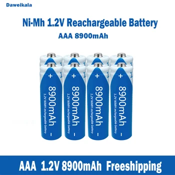 Оптовые никель-водородные аккумуляторы AAA 1,2 В, микрофоны KTV большой емкости 8900mAh и батарейки для игрушек