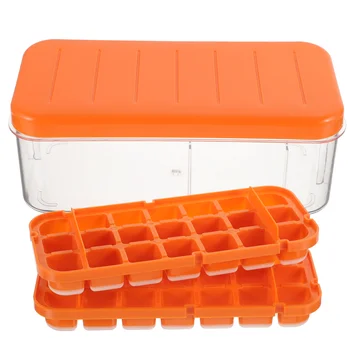 Силиконовый ящик для льда, Мини-холодильник для напитков, контейнер для кубиков, Морозильные лотки, контейнер с крышкой, Силикагель